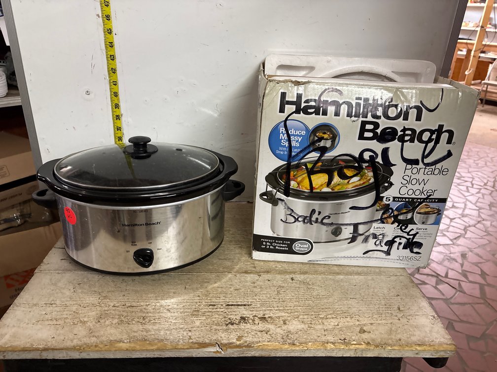 Hamilton Beach slow cooker