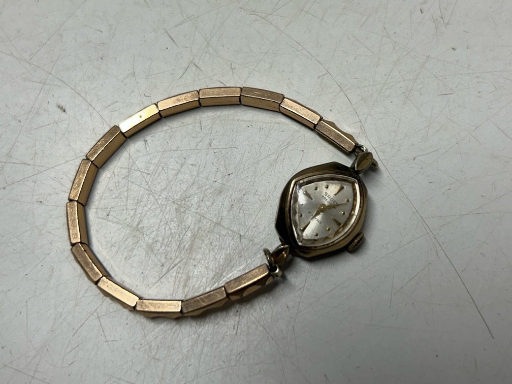 Gruen 10K Rolled Gold Plate Watch