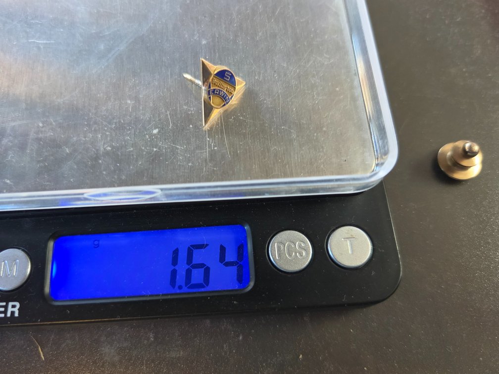 10K Burlington 5 yr pin