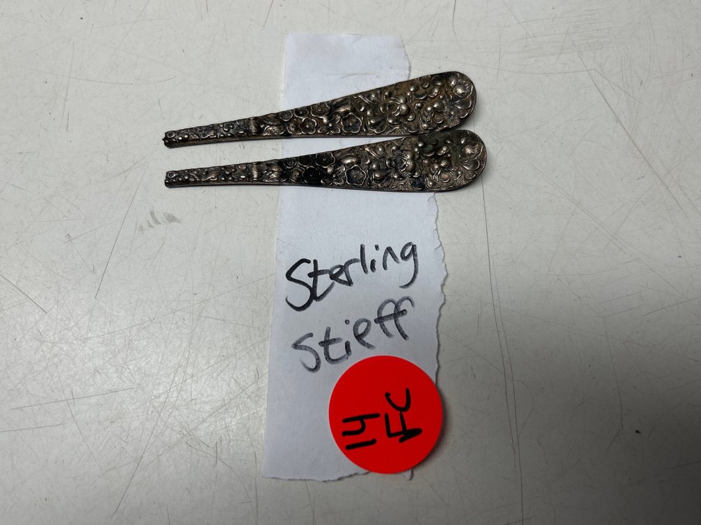 Sterling Silver Stieff Handles