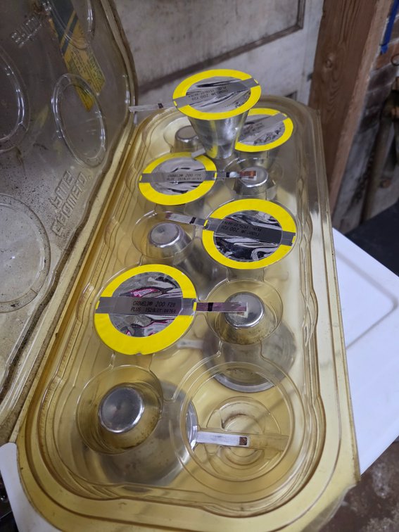 Caldwell welding material,  10 cups