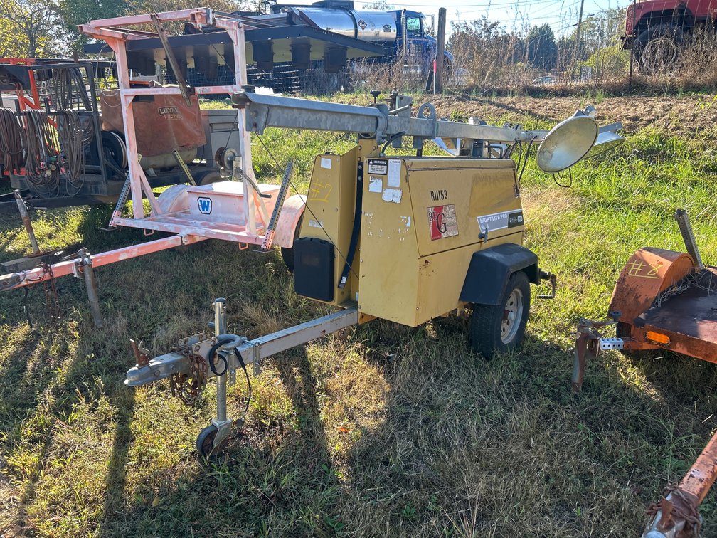 Allmand has Generator Powered Light Tower