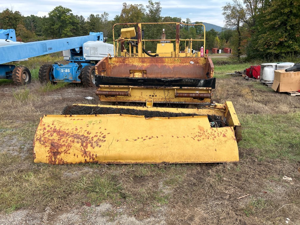 Blaw-Knox Road Widener With Brush Attachment