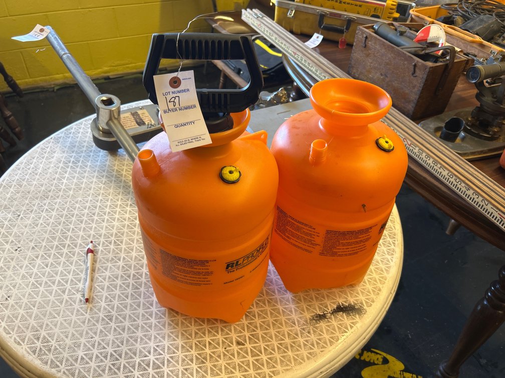 2 Orange Sprayers