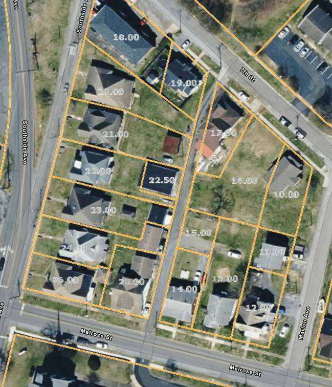 Image for MELROSE ST. - SOUTHSIDE AVE. BRISTOL TN.