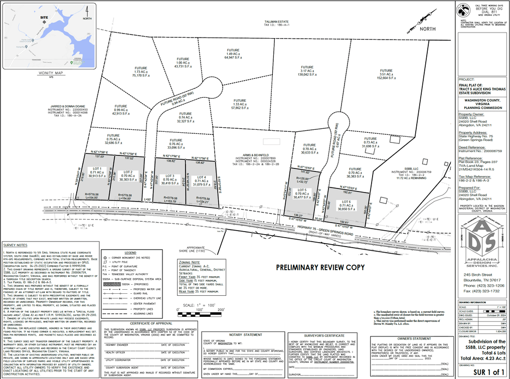 Image for HWY 75 / GREEN SPRING RD  ABINGDON, VA 24211