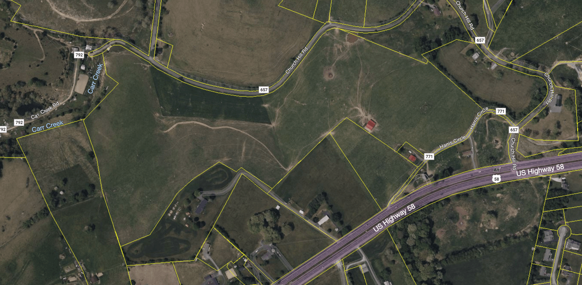 Image for HARRIS CR. & CHURCH HILL RD.  HANSONVILLE - LEBANON, VA