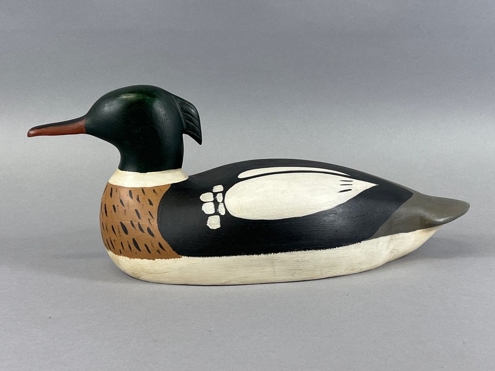 Red breasted merganser by T. McEntire