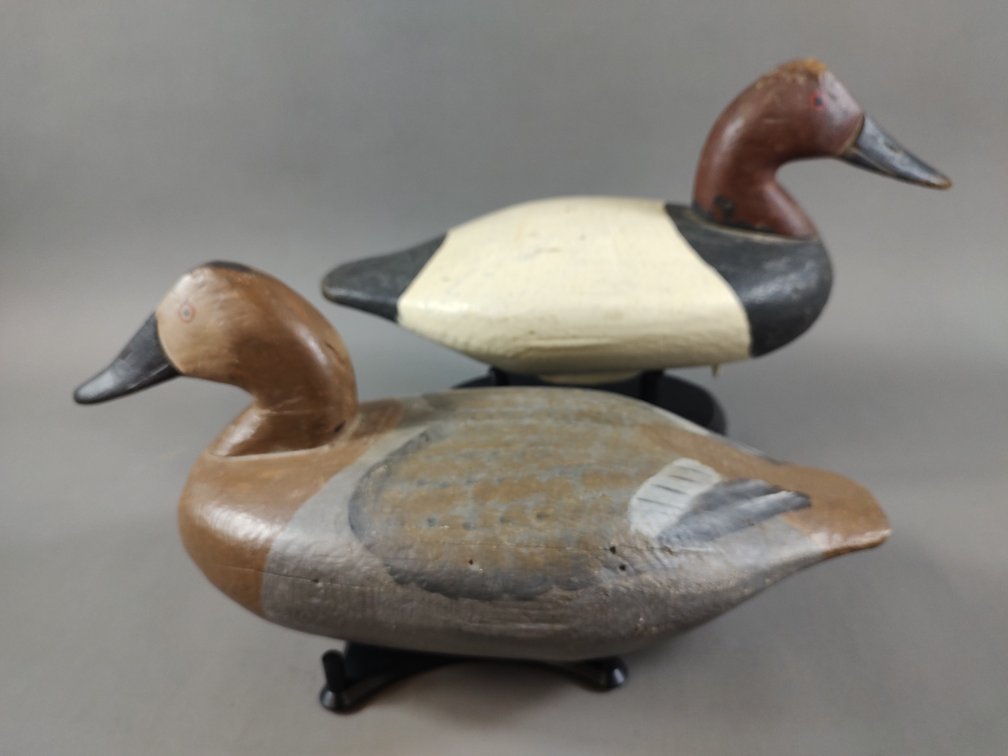 Canvasback Pair by Norris Pratt 