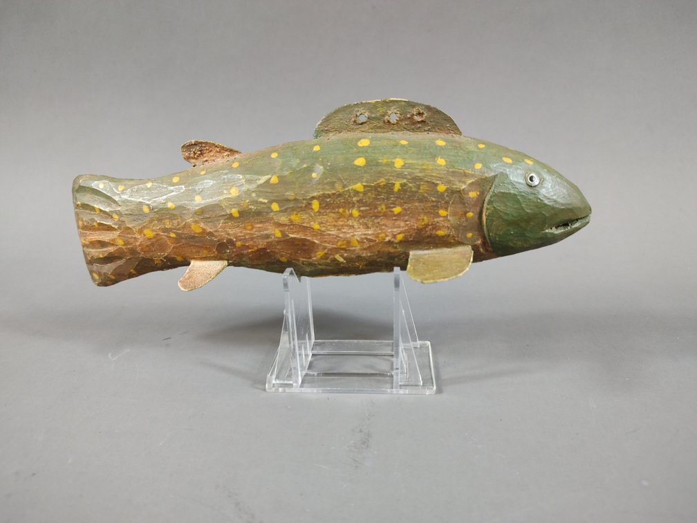 Nice Wood Carved Fish Decoy 