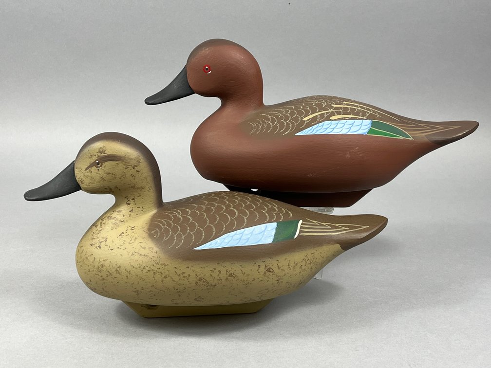 Cinnamon Teal Pair by Charlie Bryan 