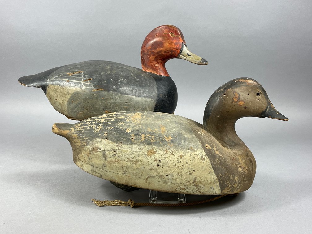 Redhead Pair by Wildfowler Decoy Co 