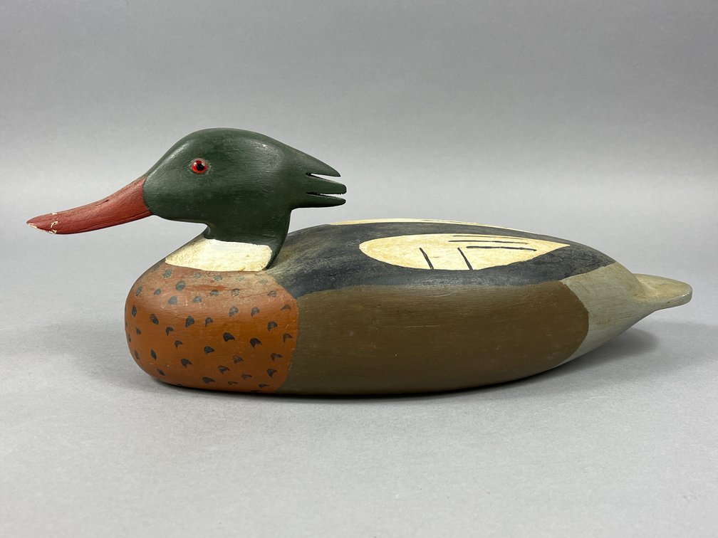 Red Breasted Merganser by Trostle 
