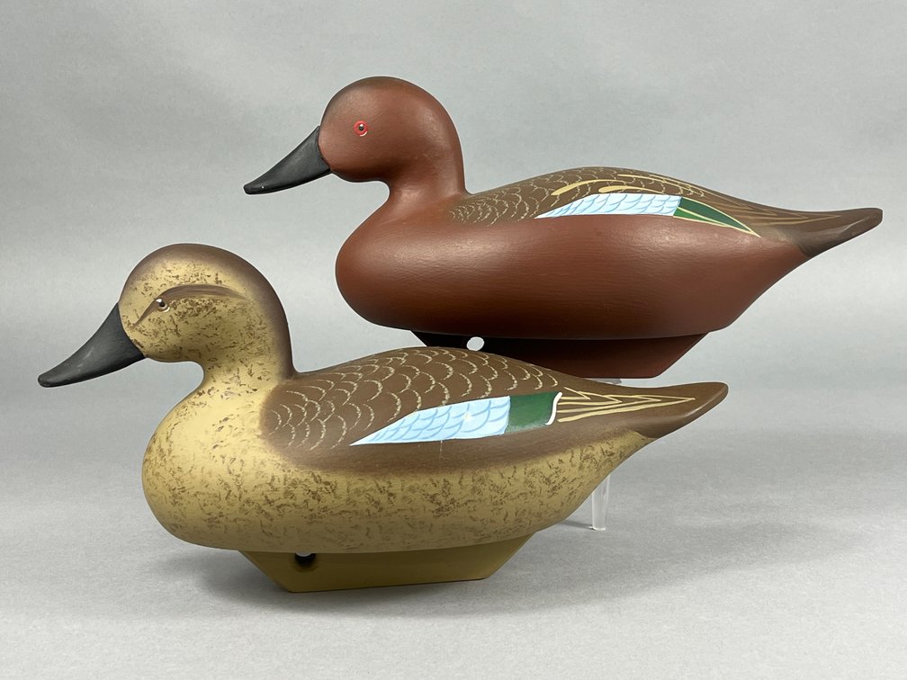 Cinnamon Teal Pair by Charlie Bryan