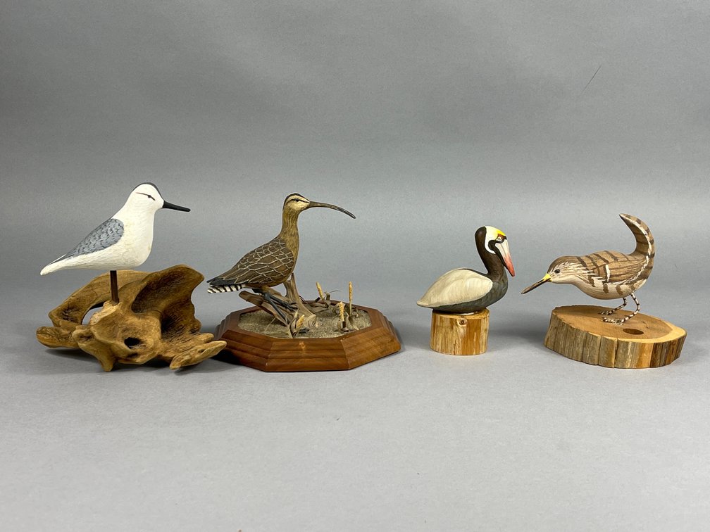Miniature lot of Four