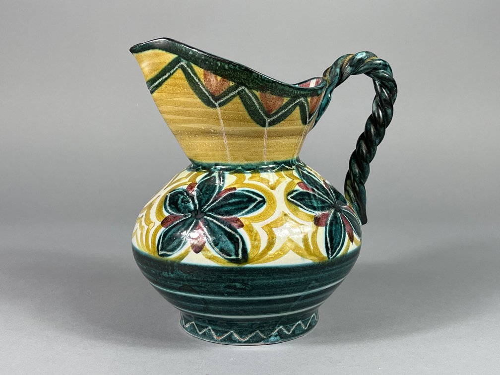 Painted Pitcher