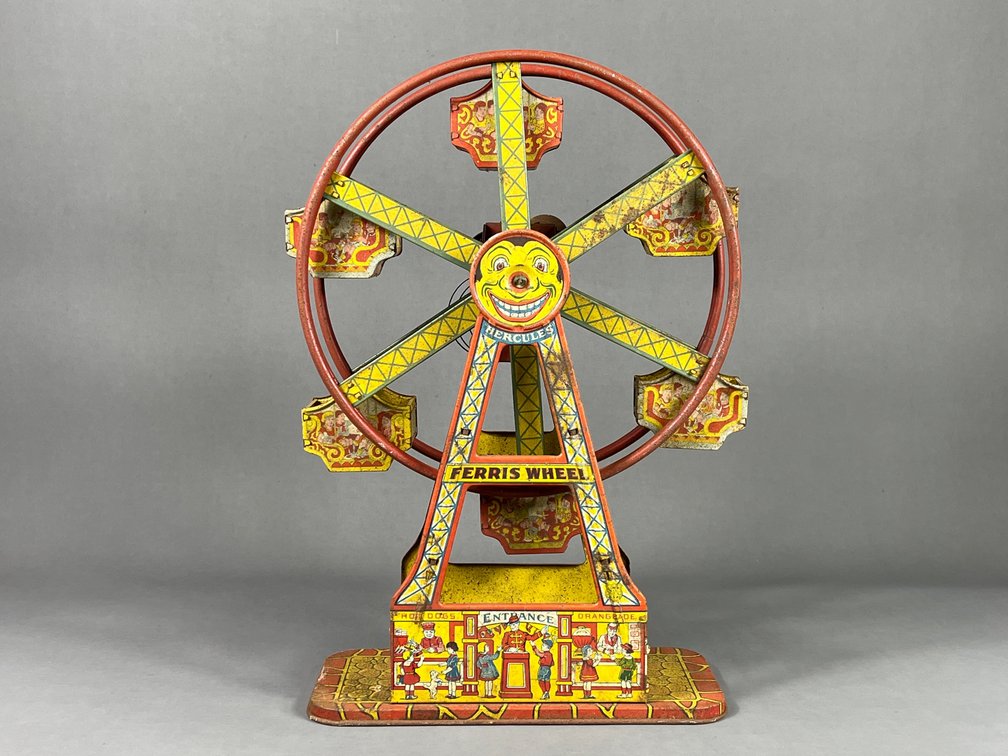 J. Chew and Co Tin Ferris Wheel Toy