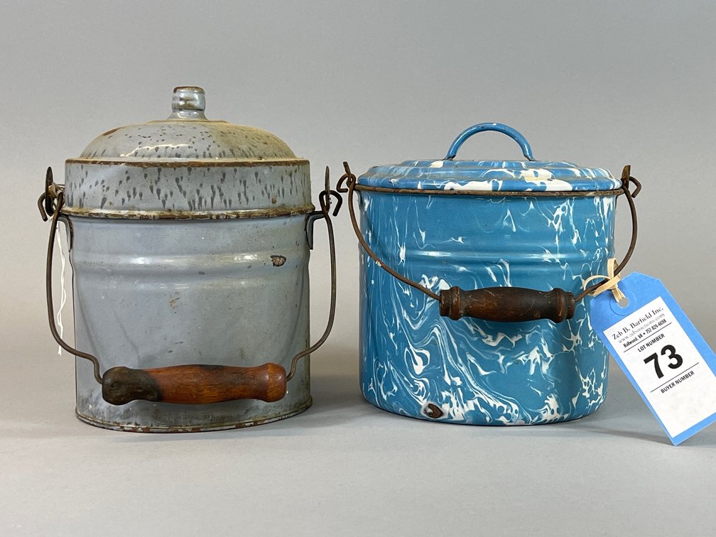 Agateware Pails