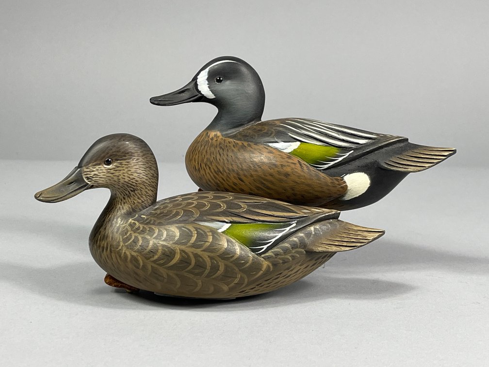 Sean Sutton, Blue Wing Teal Pair, Paulsboro, NJ