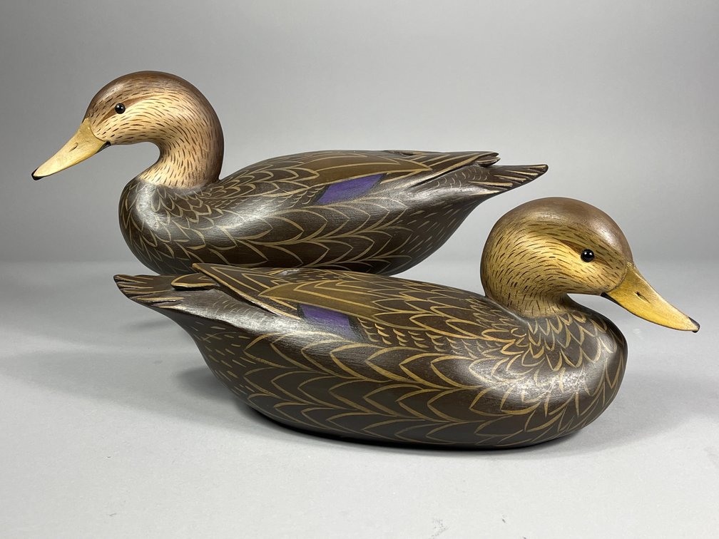 Jim Britton, Black Duck Pair, Reedville, VA