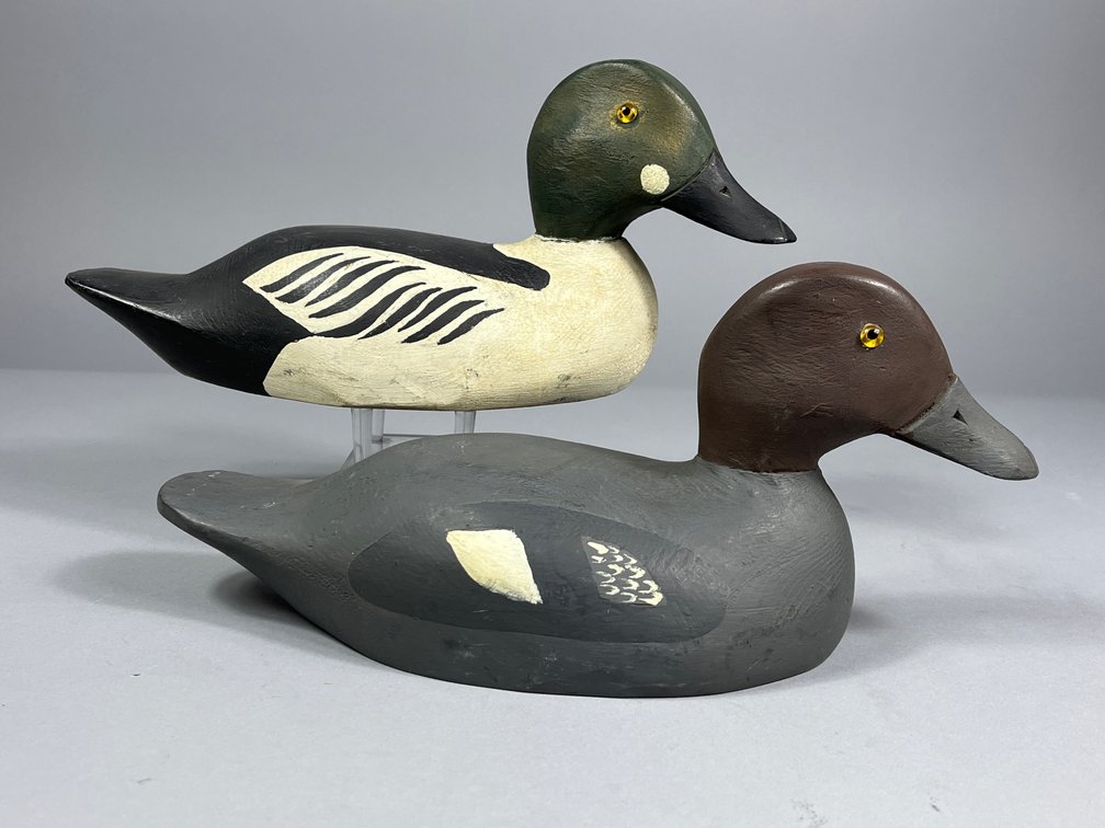 Goldeneye Pair, Signed AJM