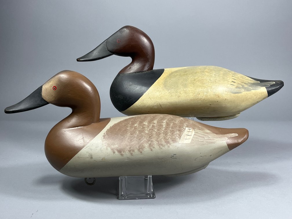 Charlie Bryan, Canvasback Pair, Middle River, MD 