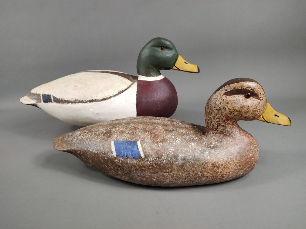 Eugene Ortley Mallard Pair, Island Heights, New Jersey 