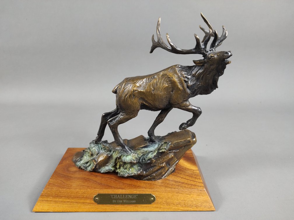 Bronze "Challenge" by Con Williams