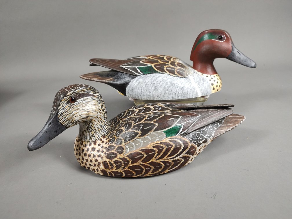 Russell & Bryan Ward Greenwing Teal Pair
