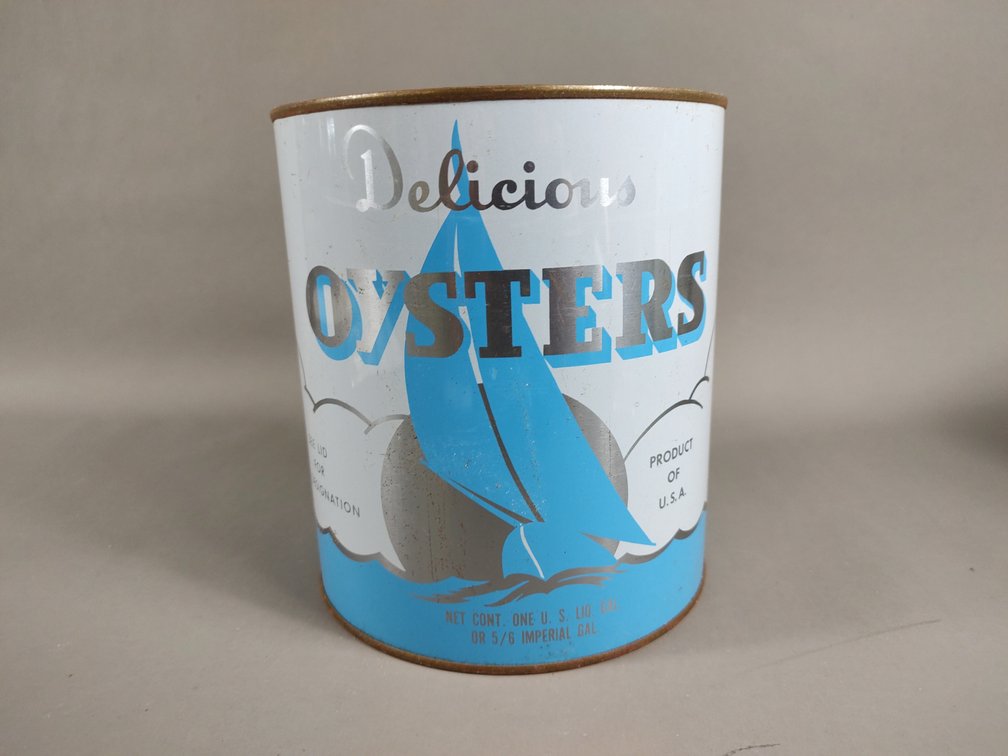 Bonnawell Bros. Oyster Can, Saxis, VA