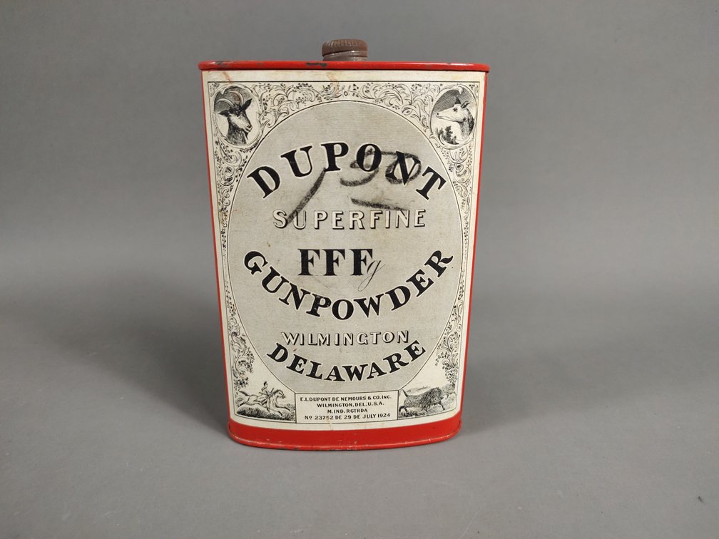DuPont Gunpowder Tin