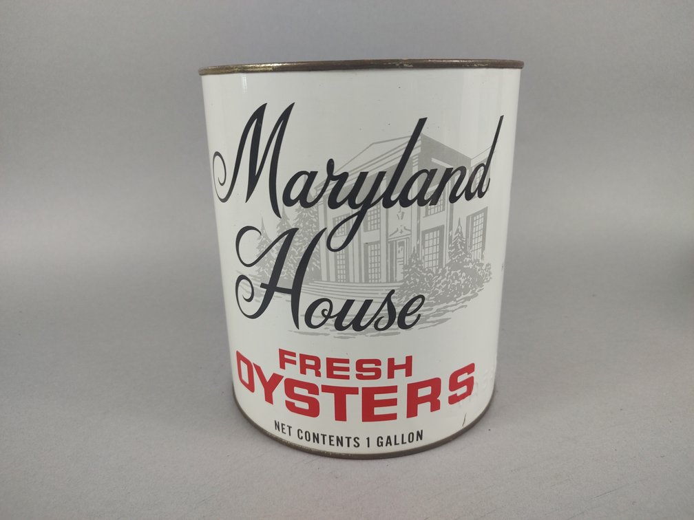 Maryland House Oyster Can 