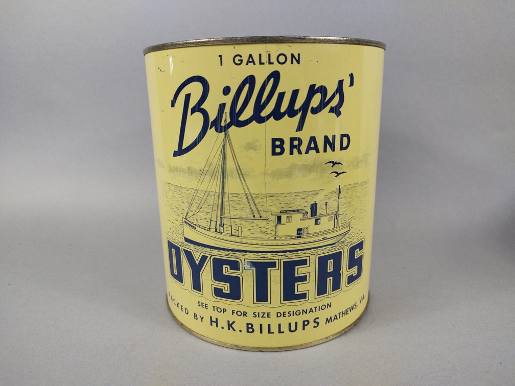 Billups' Oyster Can 