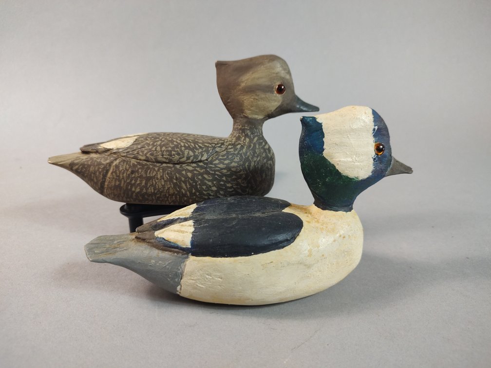 Crisfield MD Mini Merganser Pair