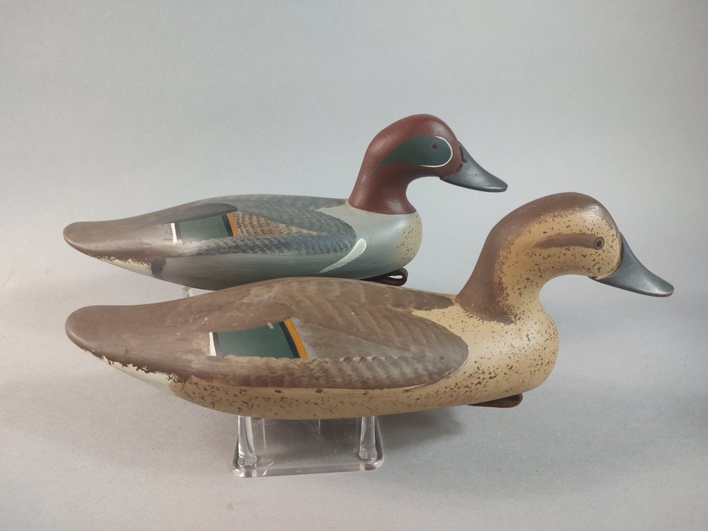 Jim Pierce Havre de Grace MD Greenwing Teal Pair 
