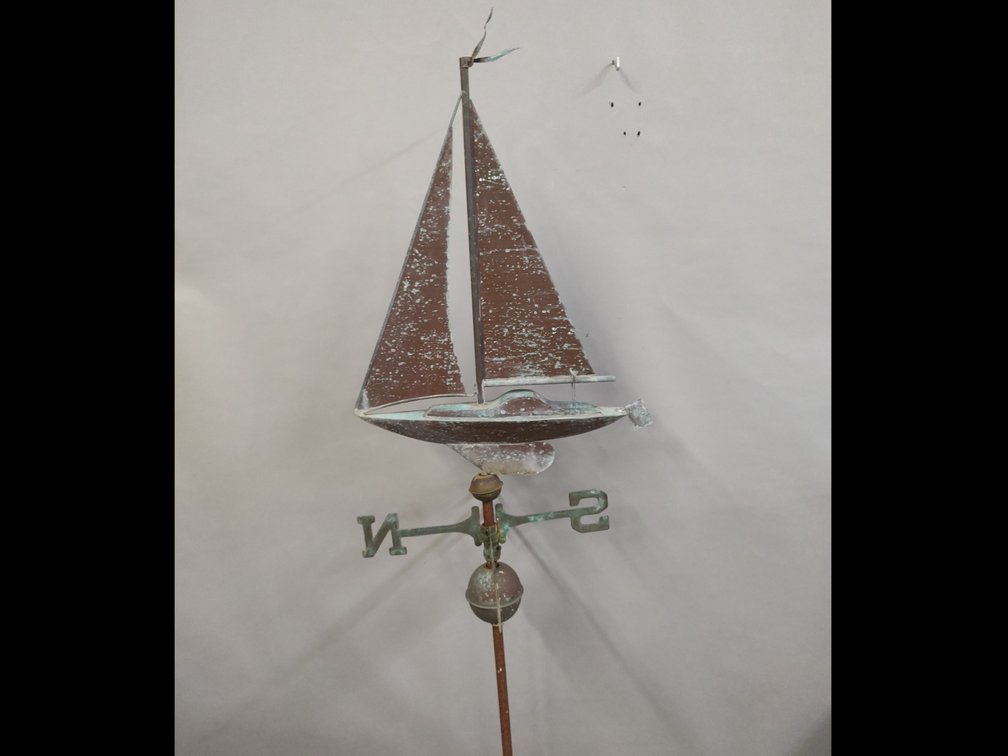 Great Old Copper Weathervane 