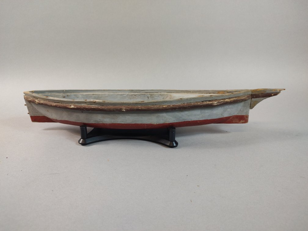 Handmade Wooden Pond Boat 