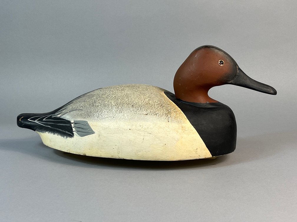 Wildfowler Decoy Factory, Babylon, NY, Canvasback