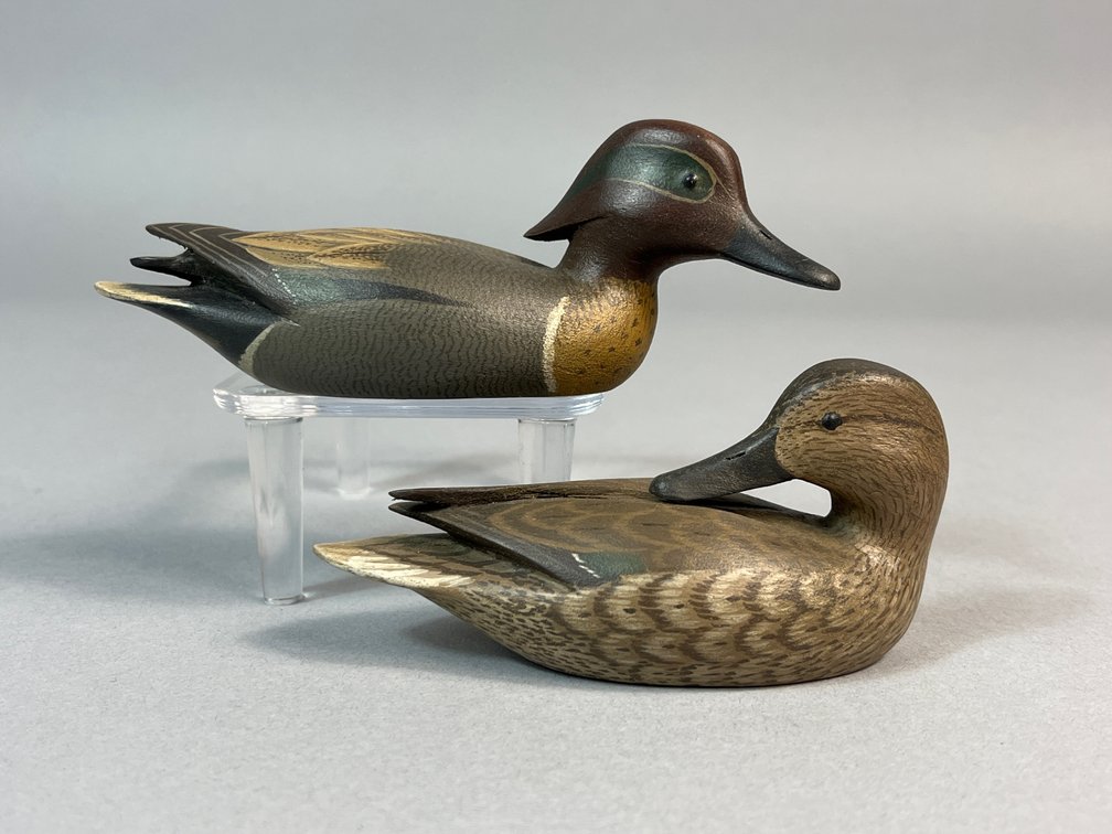 William S Johnson, Virginia Beach, VA, Green Wing Teal Pair