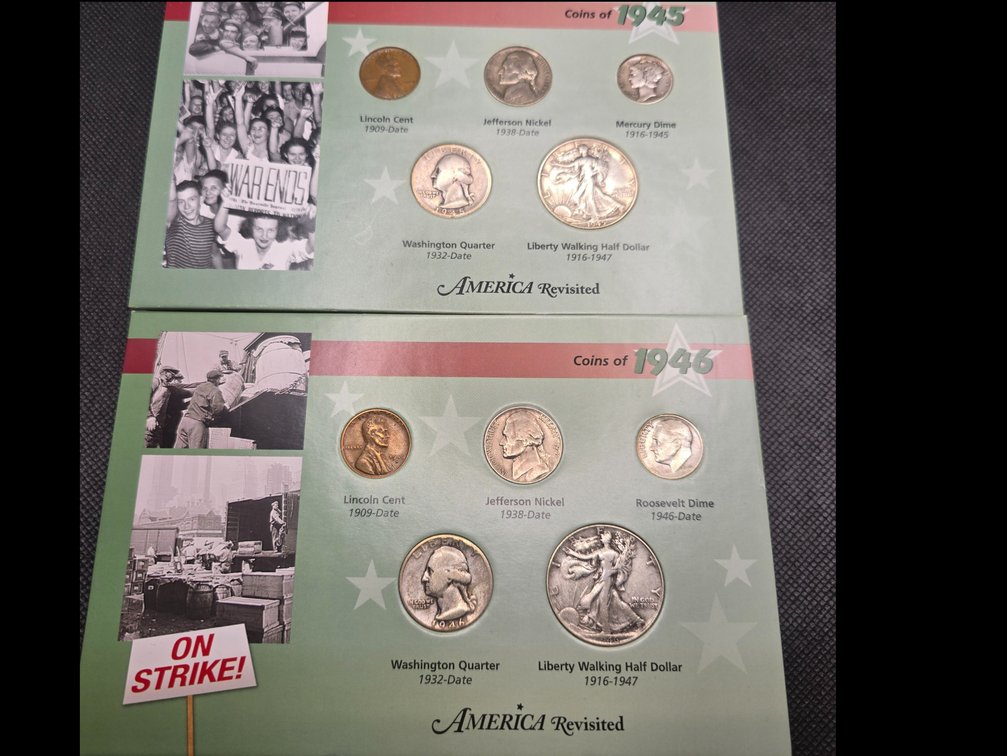 Coins of 1945 & 1946