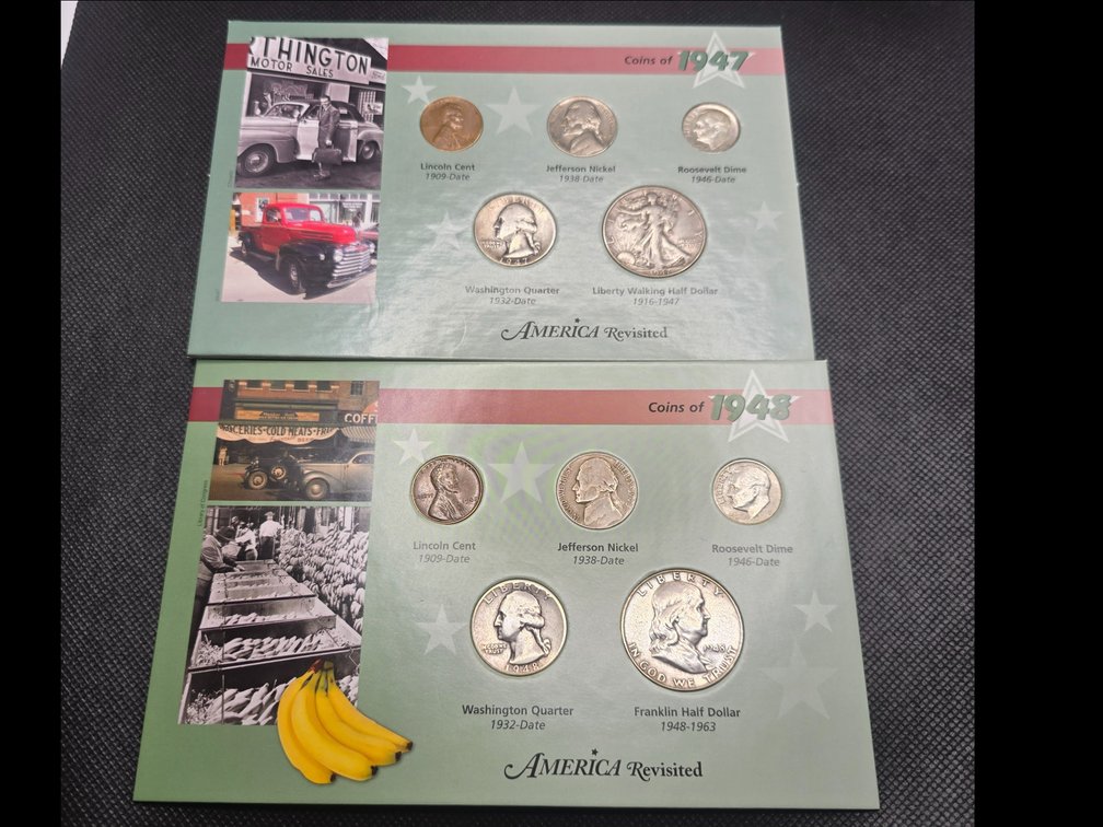 Coins of 1947 and 1948
