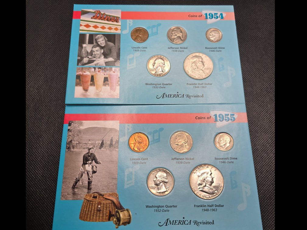 Coins of 1954 and 1955