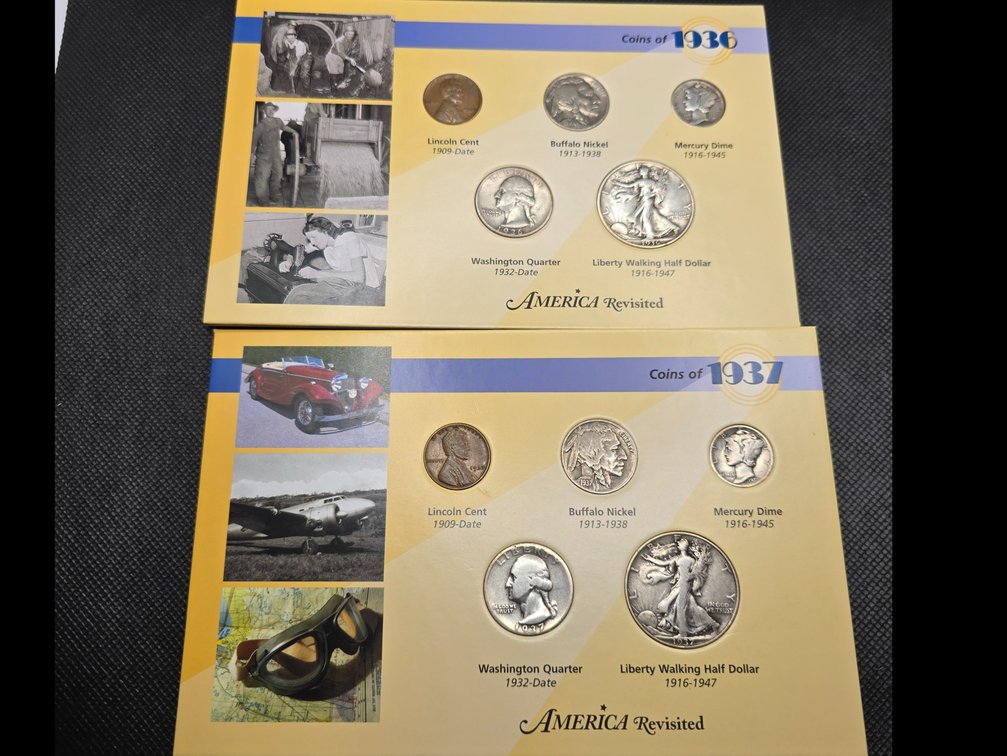 Coins of 1936 & 1937