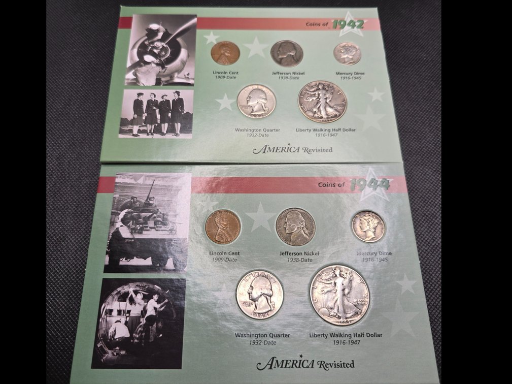 Coins of 1942 & 1944