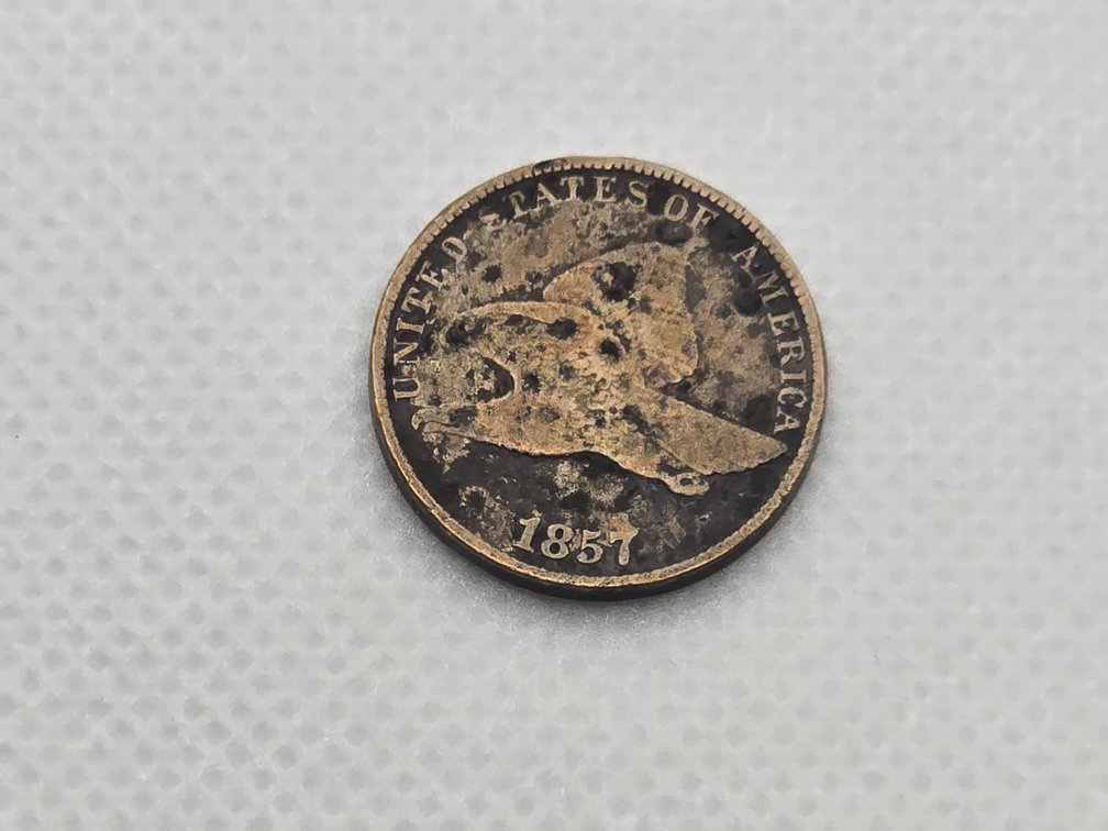 1857 Flying Eagle Cent