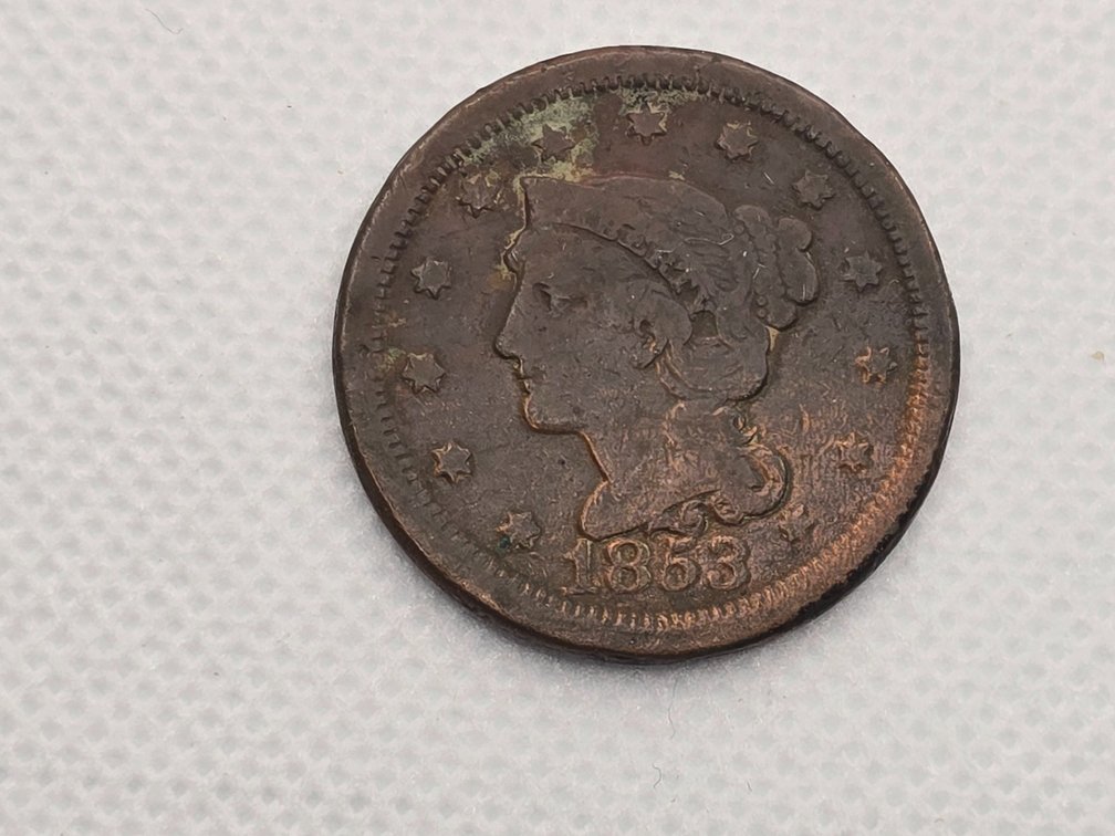 1853 Large Cent