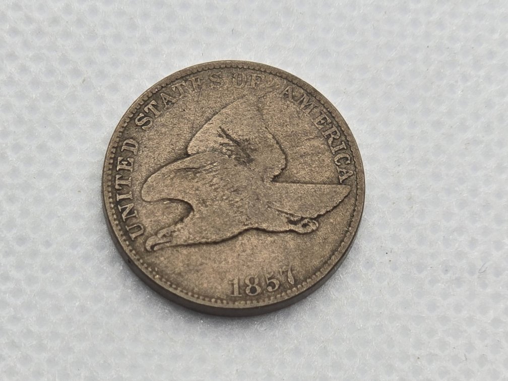 1857 Flying Eagle One Cent