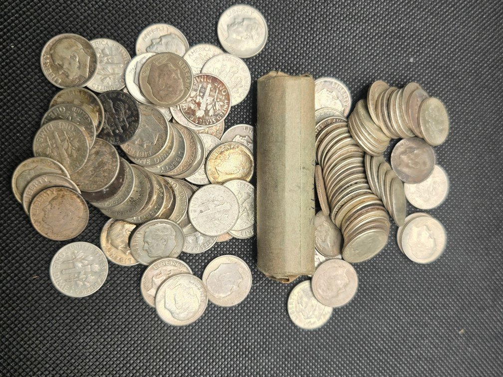150 Silver Roosevelt Dimes