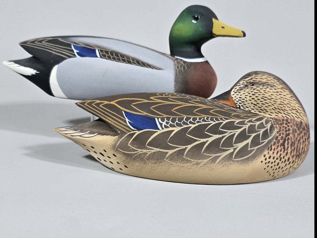 Ron C. Laber, Fishing Creek,  MD Mini Mallard Pair