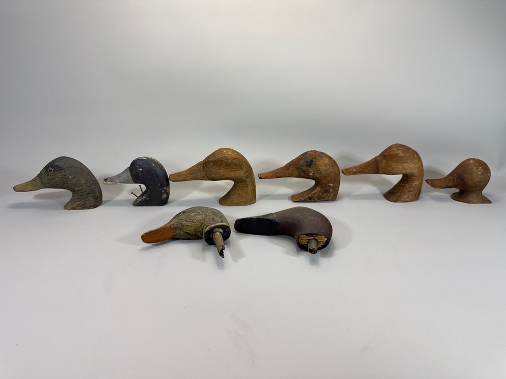 Decoy Head Lot